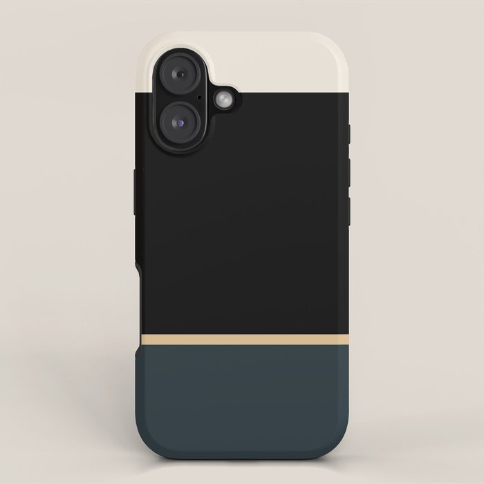 Contemporary Color Block XLV iPhone Case Gallery Image 1