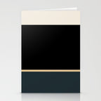 Contemporary Color Block XLV Stationery Card Gallery Image 2