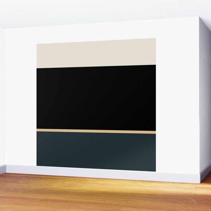 Contemporary Color Block XLV Wall Mural Gallery Image 2