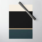 Contemporary Color Block XLV Wrapping Paper Gallery Image 1