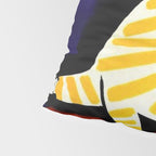 Vintage Cinzano Italian Yellow Zebra Advertisement Wall Art Pillow Sham Gallery Image 4