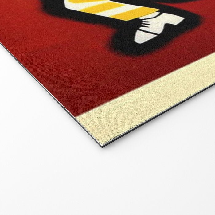 Vintage Cinzano Italian Yellow Zebra Advertisement Wall Art Welcome Mat Gallery Image 2