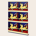 Vintage Cinzano Italian Yellow Zebra Advertisement Wall Art Wallpaper Gallery Image 2