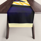 Vintage Cinzano Italian Yellow Zebra Advertisement Wall Art Table Runner Gallery Image 1