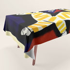 Vintage Cinzano Italian Yellow Zebra Advertisement Wall Art Tablecloth Gallery Image 1