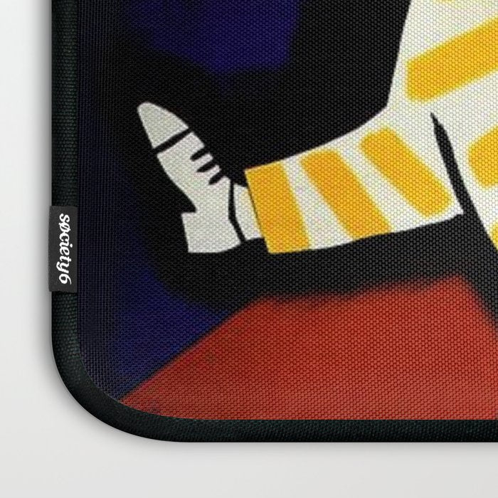 Vintage Cinzano Italian Yellow Zebra Advertisement Wall Art Laptop Sleeve Gallery Image 3