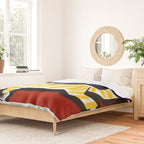 Vintage Cinzano Italian Yellow Zebra Advertisement Wall Art Duvet Cover Gallery Image 2