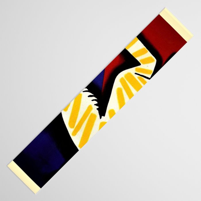 Vintage Cinzano Italian Yellow Zebra Advertisement Wall Art Table Runner Gallery Image 3
