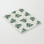 Monstera Cat pattern 1 Notebook Gallery Image 2