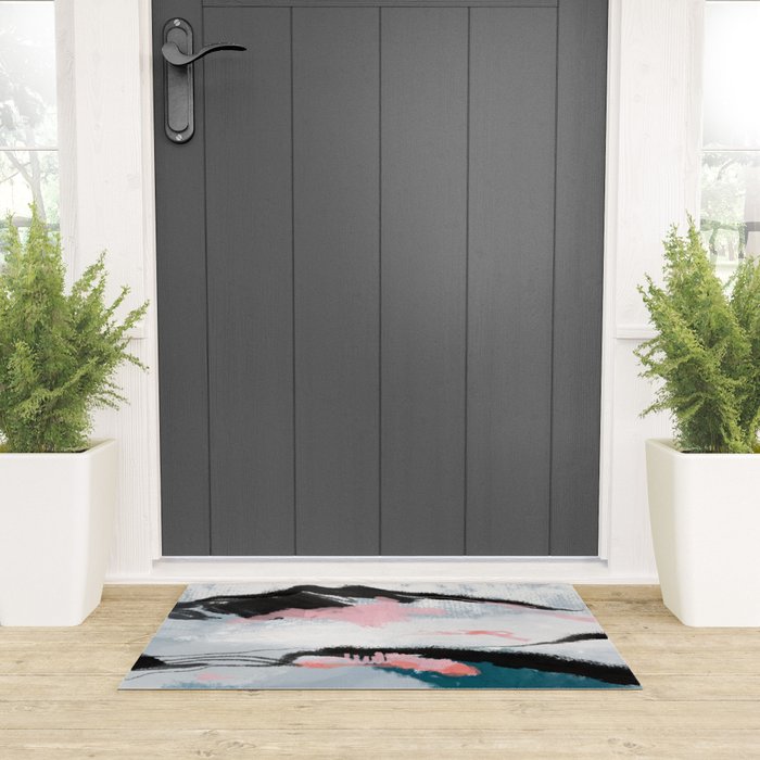 snow mountain Welcome Mat Gallery Image 3