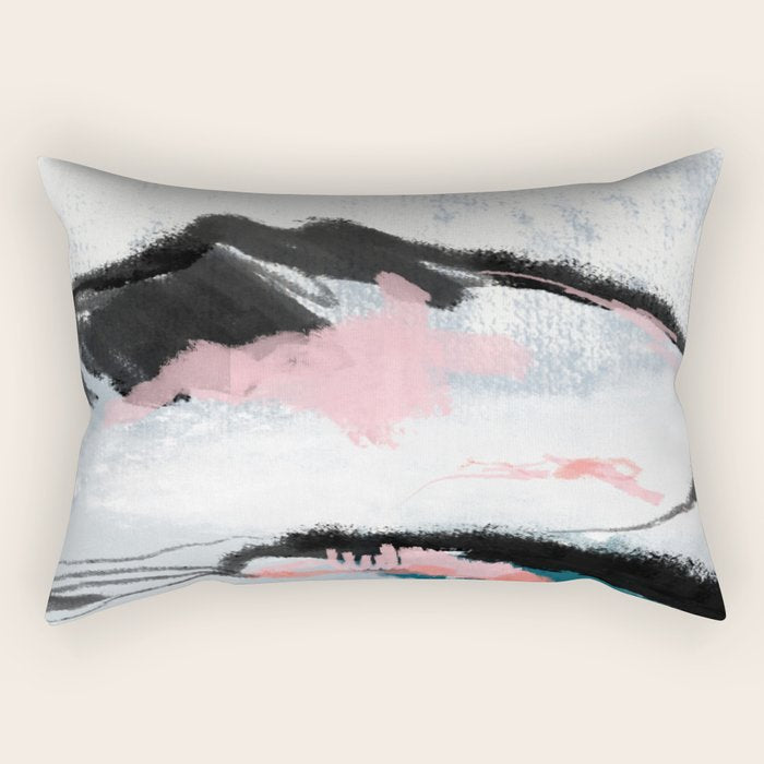 snow mountain Rectangular Pillow Gallery Image 1
