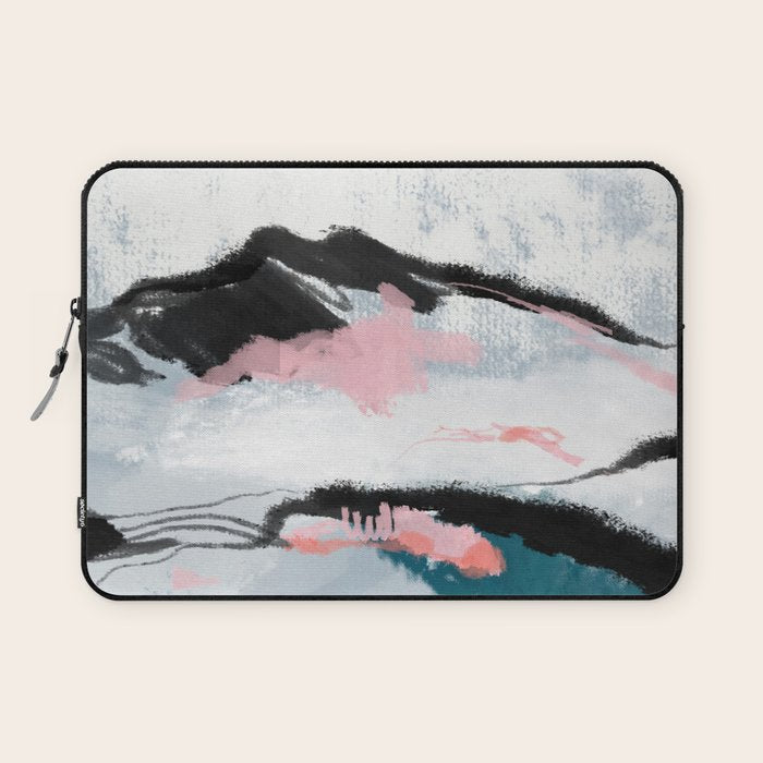 snow mountain Laptop Sleeve Gallery Image 1
