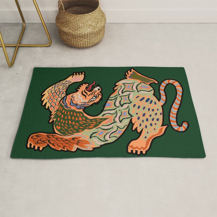 Asian Tiger  Rug Gallery Image 1