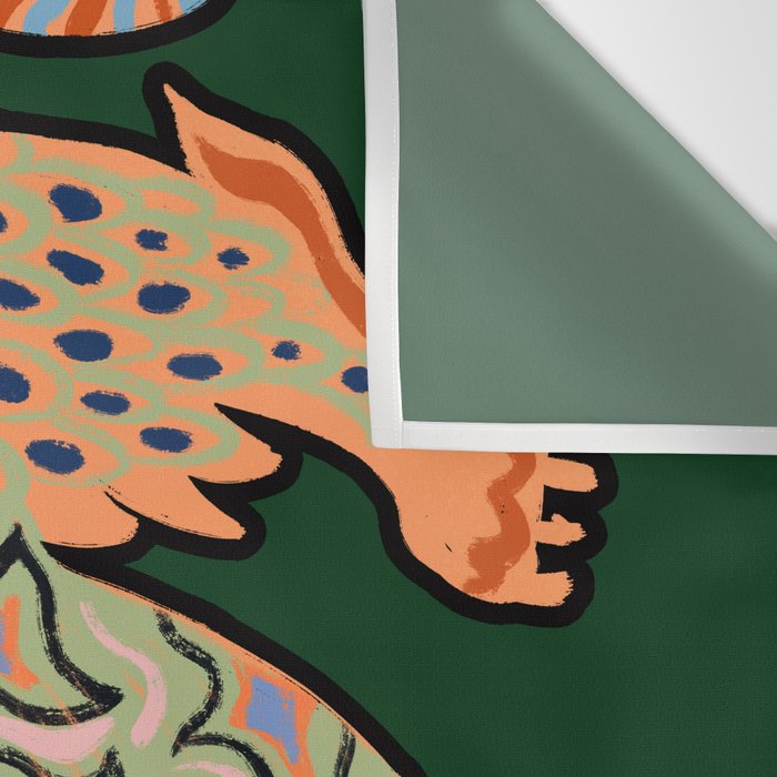 Asian Tiger  Wall Tapestry Gallery Image 3