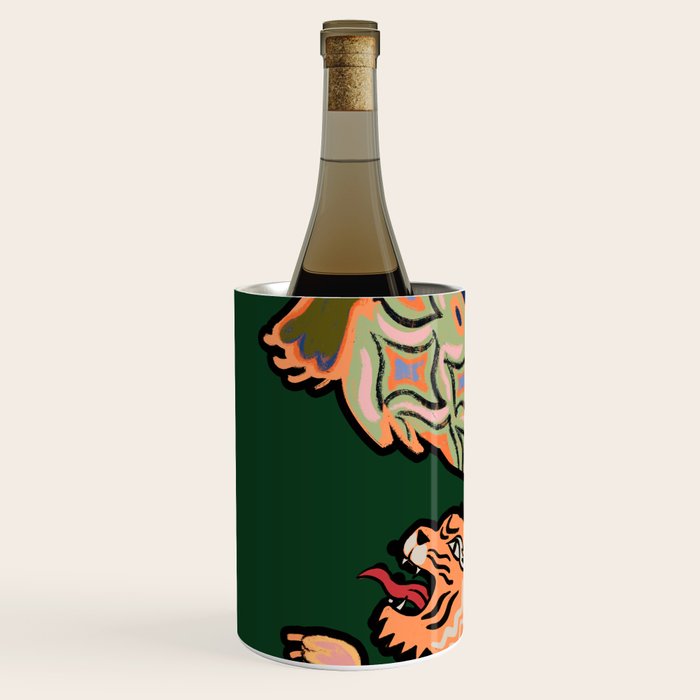 Asian Tiger  Wine Chiller Gallery Image 2