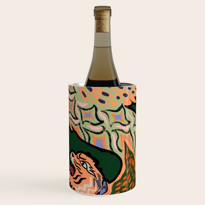 Asian Tiger  Wine Chiller Gallery Image 1