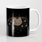 Cat Landscape 147: Caturn Coffee Mug Gallery Image 1