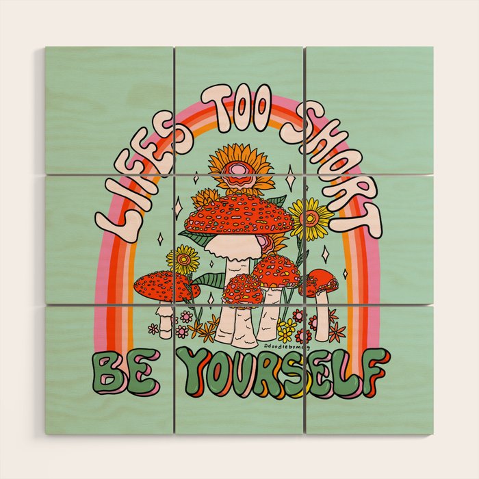 Lifes Too Short Wood Wall Art Gallery Image 1