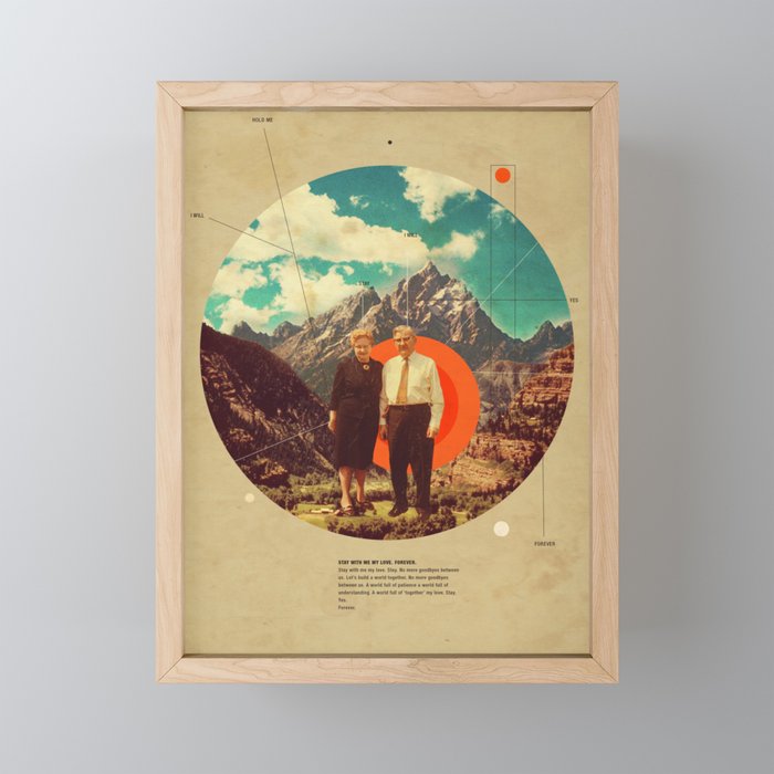 Stay With Me Mini Art Print Gallery Image 1