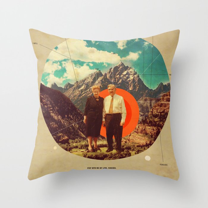Stay With Me Throw Pillow Gallery Image 1