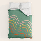 Groovy Color waves Comforter Gallery Image 6