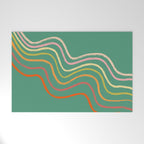 Groovy Color waves Welcome Mat Gallery Image 1