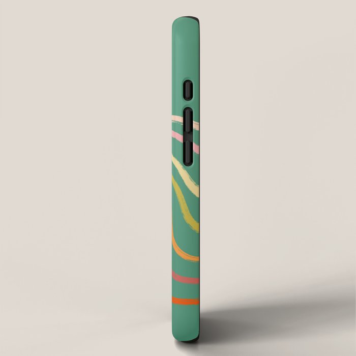 Groovy Color waves iPhone Case Gallery Image 2