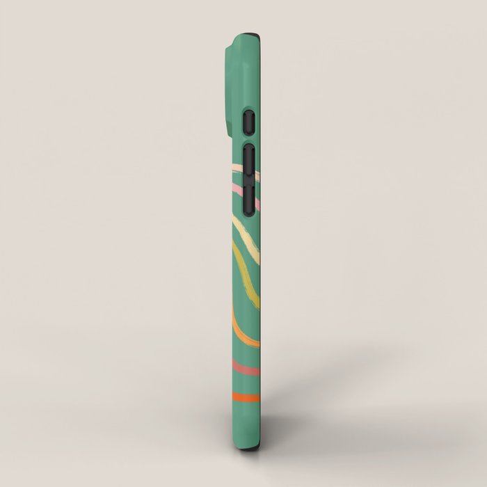 Groovy Color waves iPhone Case Gallery Image 2