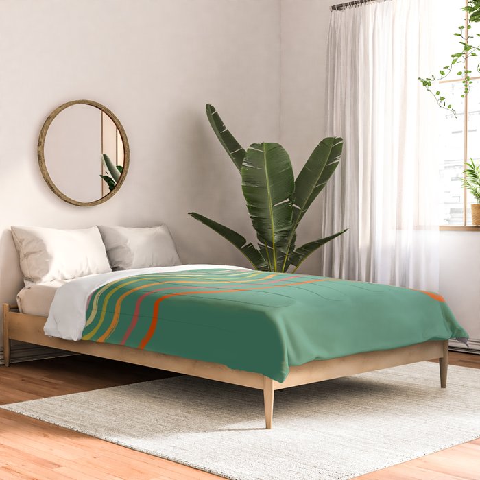 Groovy Color waves Comforter Gallery Image 2