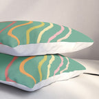 Groovy Color waves Pillow Sham Gallery Image 3