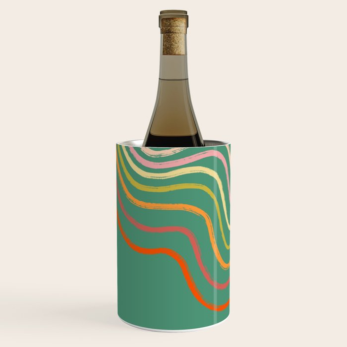 Groovy Color waves Wine Chiller Gallery Image 2