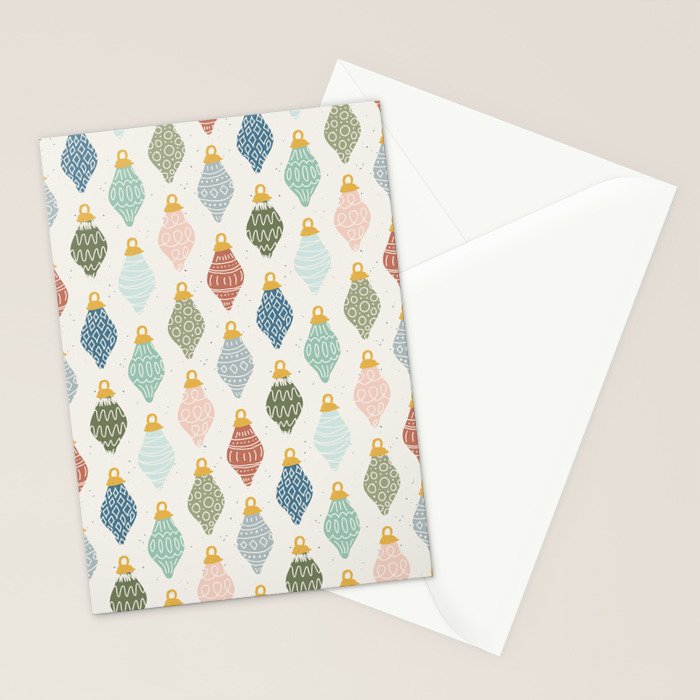 Boho Ornaments . Multicolor Stationery Card Gallery Image 2