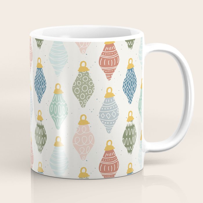 Boho Ornaments . Multicolor Coffee Mug Gallery Image 1