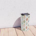 Boho Ornaments . Multicolor Travel Mug Gallery Image 4