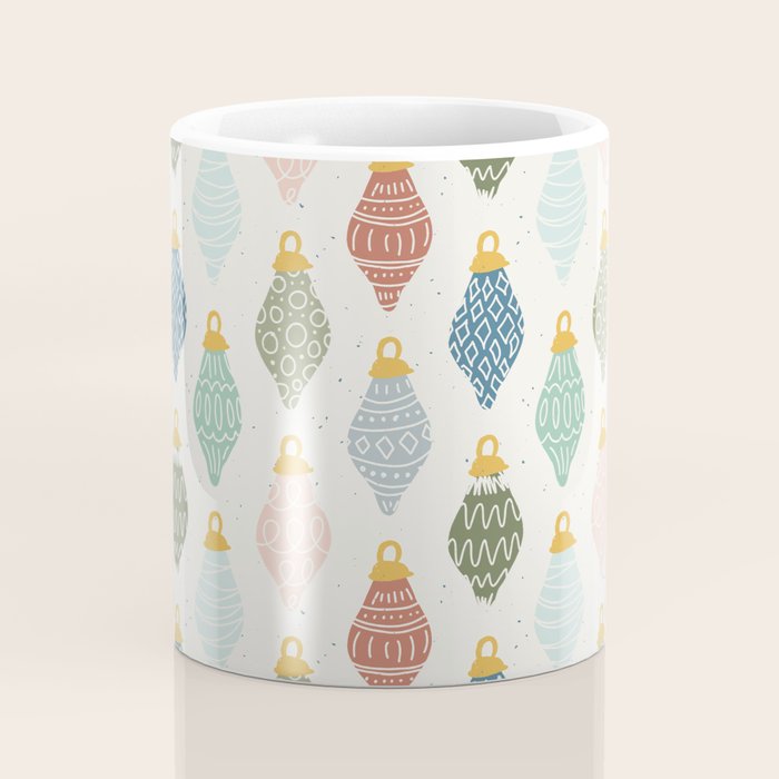 Boho Ornaments . Multicolor Coffee Mug Gallery Image 4