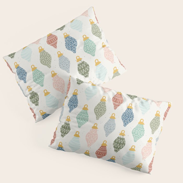 Boho Ornaments . Multicolor Pillow Sham Gallery Image 3