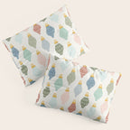 Boho Ornaments . Multicolor Pillow Sham Gallery Image 3