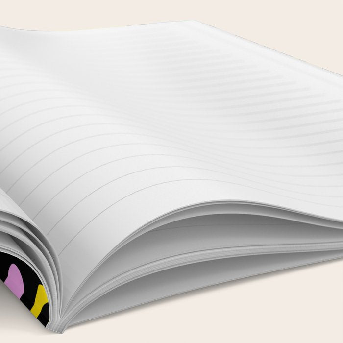Fun colorful abstract summer shape pattern Notebook Gallery Image 2
