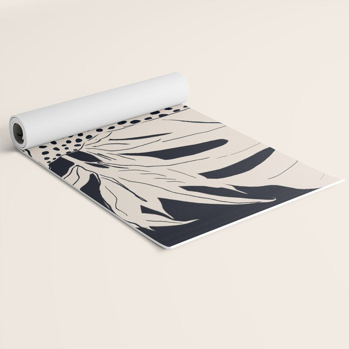 Minimal Jungle Abstract Art 4 Yoga Mat Gallery Image 2