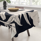 Minimal Jungle Abstract Art 4 Tablecloth Gallery Image 3