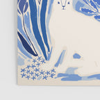 Hare Meadow Indigo Poster Gallery Image 3