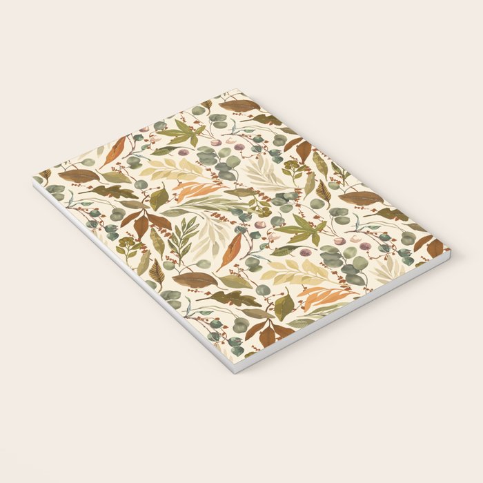 Fall leafy nature B Notebook Gallery Image 3