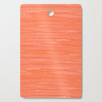 Minimal Doodle Dots in Chili Red Cutting Board Gallery Image 1