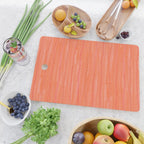 Minimal Doodle Dots in Chili Red Cutting Board Gallery Image 2