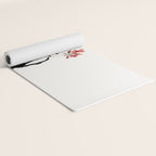 Skeleton Hand with Flower Yoga Mat Gallery Image 2