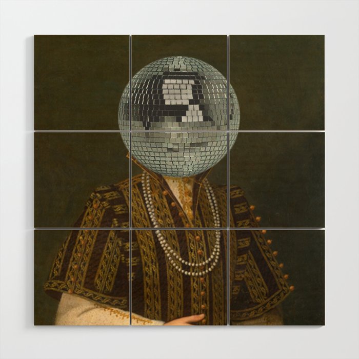 Party Girl Wood Wall Art Gallery Image 1