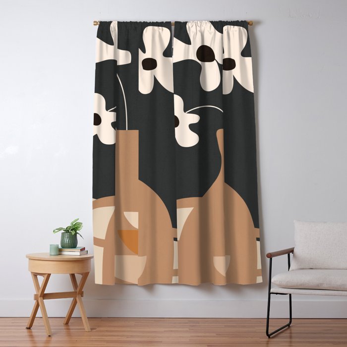 Serene Blooms 1 Window Curtain Gallery Image 5