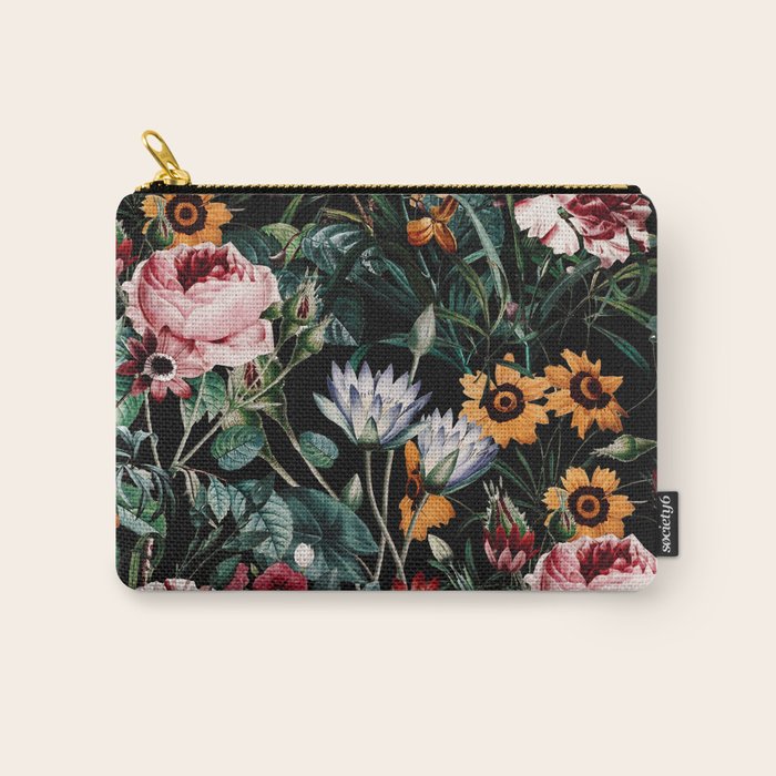 Midnight Garden III Carry All Pouch Gallery Image 1