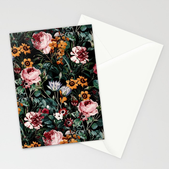 Midnight Garden III Stationery Card Gallery Image 2