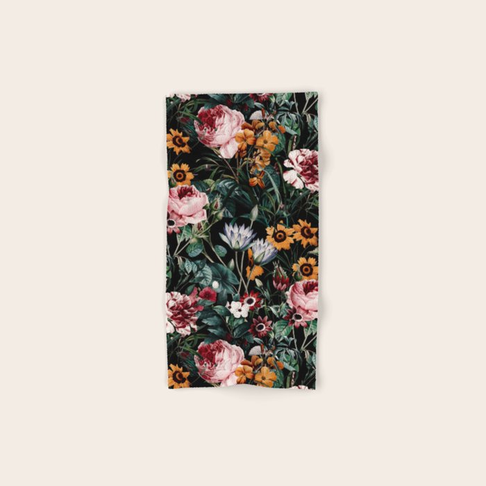 Midnight Garden III Bath Towel Gallery Image 1
